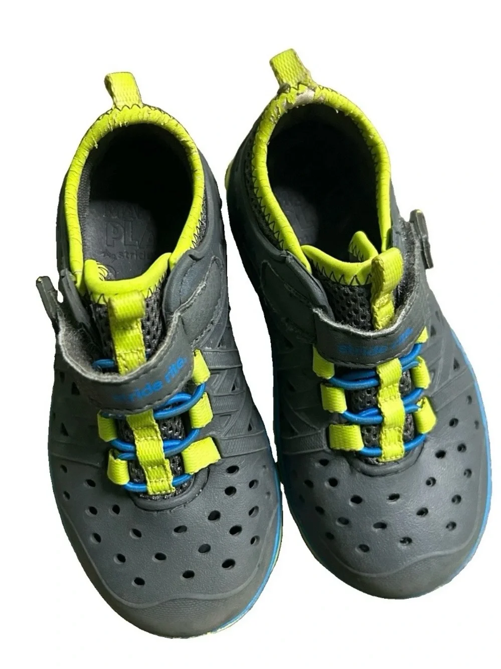 Toddler Stride Rite Grey Water Summer Shoes Size 9